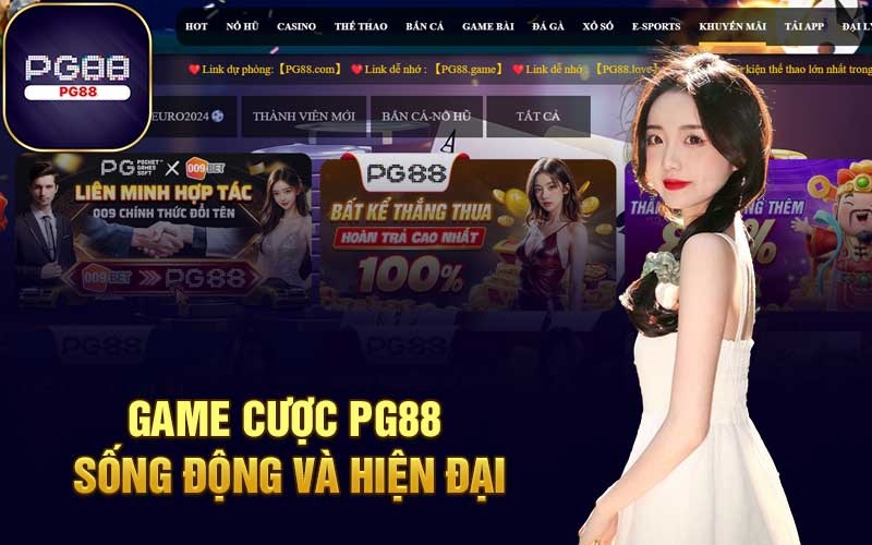 Game Cược PG88 – Điểm Đến Uy Tín Cho Cá Cược Online